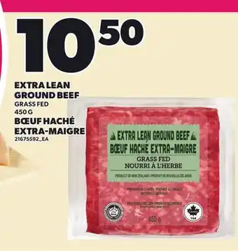 Independent City Market EXTRA LEAN GROUND BEEF offer