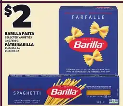 Independent City Market BARILLA PASTA, 340/410 G offer