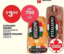 Independent City Market D'ITALIANO BREADS offer