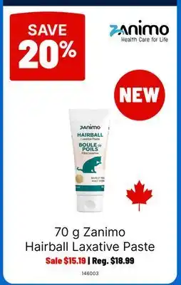 Ren’s Pets Depot Zanimo Hairball Laxative Paste offer
