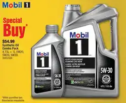 PartSource MOBIL Synthetic Oil Combo Pack offer