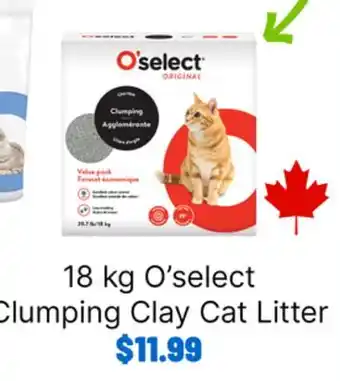 Ren’s Pets Depot O'select Clumping Clay Cat Litter offer