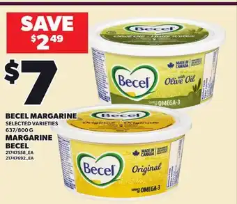 Independent City Market BECEL MARGARINE, 637/800 G offer