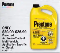 PartSource Prestone Premixed Antifreeze/Coolant offer