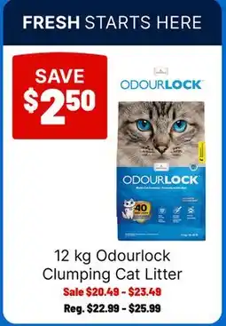 Ren’s Pets Depot Odourlock Clumping Cat Litter offer