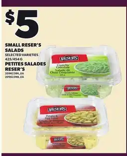 Independent City Market SMALL RESER'S SALADS, 425/454 G offer