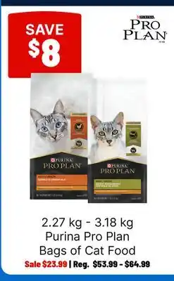 Ren’s Pets Depot Purina Pro Plan Bags of Cat Food offer