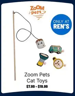 Ren’s Pets Depot Zoom Pets Cat Toys offer