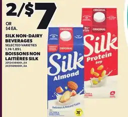 Independent City Market SILK NON-DAIRY BEVERAGES offer