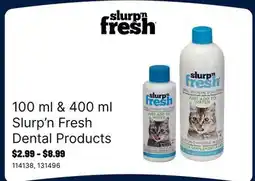 Ren’s Pets Depot Slurp'n Fresh Dental Products offer