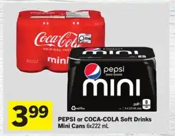 Foodland Soft Drinks Mini Cans offer