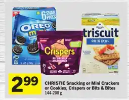 Foodland Snacking or Mini Crackers or Cookies, Crispers or Bits & Bites offer