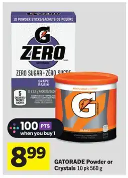 Foodland Powder or Crystals offer