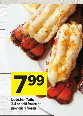 Foodland Lobster Tails offer