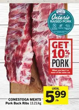 Foodland Pork Back Ribs offer
