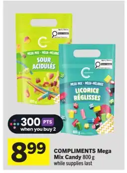 Foodland COMPLIMENTS Mega Mix Candy offer