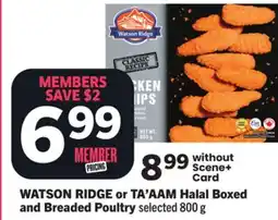 Foodland Halal Boxed and Breaded Poultry offer