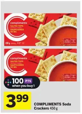 Foodland COMPLIMENTS Soda Crackers offer