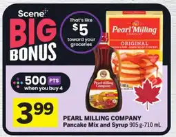 Foodland Pancake Mix and Syrup offer