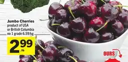 Foodland Jumbo Cherries offer