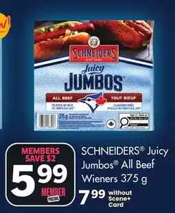 Foodland Juicy Jumbos All Beef Wieners offer