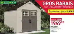 Matério GROS RABAIS SUR LE RANGEMENT EXTÉRIEUR offer