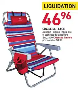 Matério CHAISE DE PLAGE offer