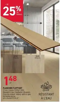 Matério PLANCHER FLOTTANT offer