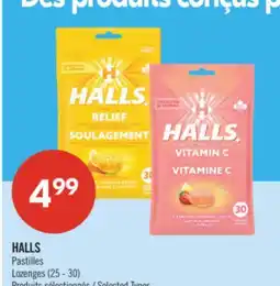 Pharmaprix HALLS Pastilles (25 - 30) offer