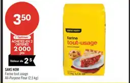 Pharmaprix NO NAME All-Purpose Flour offer