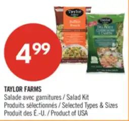 Pharmaprix TAYLOR FARMS Salad Kit offer