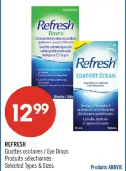 Pharmaprix REFRESH Eye Drops offer
