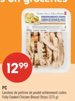 Pharmaprix PC Fully Cooked Chicken Breast Strips offer