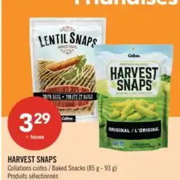 Pharmaprix HARVEST SNAPS Baked Snacks offer