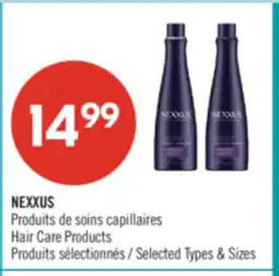 Pharmaprix NEXXUS Hair Care Products offer