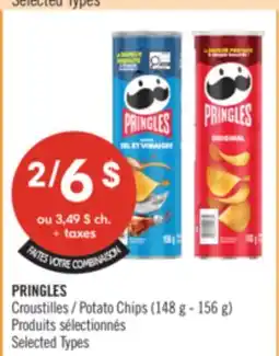 Pharmaprix PRINGLES Potato Chips offer