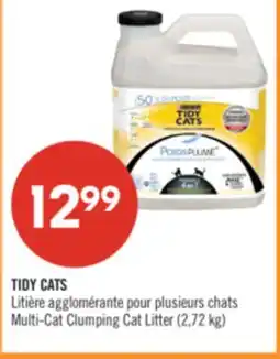 Pharmaprix TIDY CATS Multi-Cat Clumping Cat Litter offer