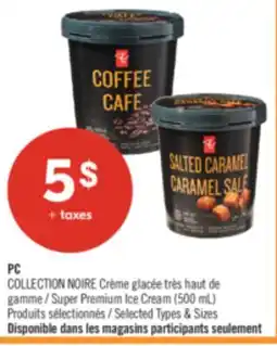 Pharmaprix PC COLLECTION NOIRE Super Premium Ice Cream offer