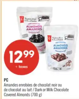 Pharmaprix PC Dark or Milk Chocolate Covered Almonds offer