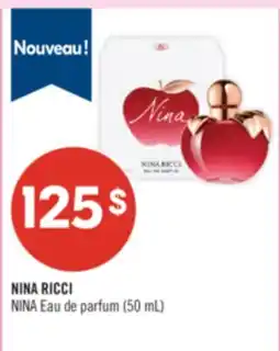 Pharmaprix NINA RICCI NINA Eau de parfum offer
