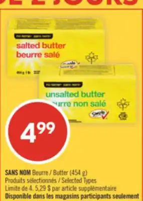 Pharmaprix NO NAME Butter offer