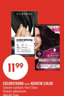Pharmaprix COLORSTRONG or KERATIN COLOR Hair Colour offer