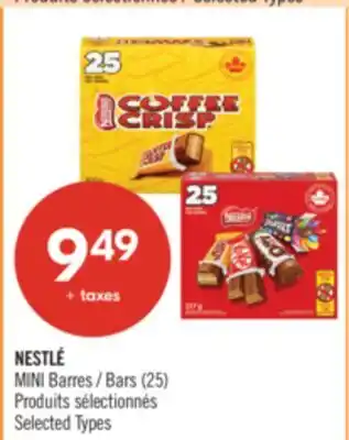 Pharmaprix NESTLÉ Bars offer