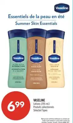 Pharmaprix VASELINELotions offer