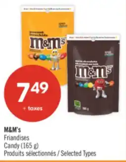 Pharmaprix M&M's Candy offer