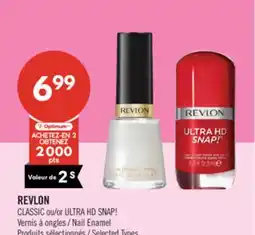 Pharmaprix REVLON CLASSIC or ULTRA HD SNAP! Nail Enamel offer