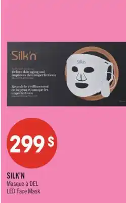 Pharmaprix SILK'N LED Face Mask offer