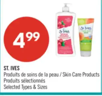 Pharmaprix ST. IVES Skin Care Products offer