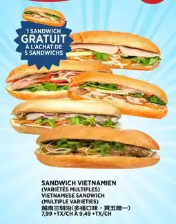 Kim Phat VIETNAMESE SANDWICH (MULTIPLE VARIETIES) offer