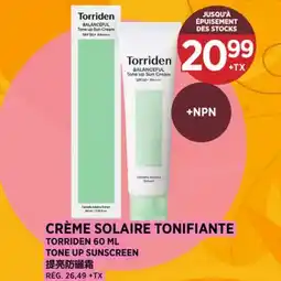 Kim Phat TORRIDEN TONE UP SUNSCREEN offer